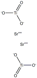 Distrontium titanate 구조식 이미지
