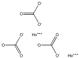 Holmium(III) carbonate 구조식 이미지