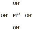 Platinum hydroxide 구조식 이미지