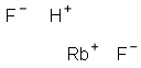 Rubidium hydrogen difluoride 구조식 이미지