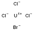 Uranium(IV) bromide trichloride 구조식 이미지