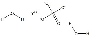 Yttrium orthophosphate dihydrate Structure