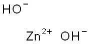 Zinc hydroxide 구조식 이미지