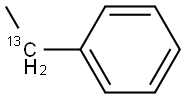 Ethyl-alpha-13C-benzene 구조식 이미지