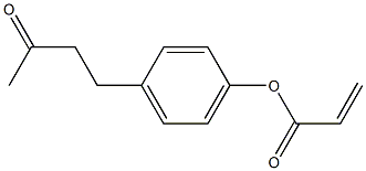 4-(4-ACEOXYPHENYL)-2-BUTANONE 구조식 이미지