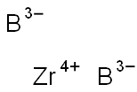 Zirconium diboride 구조식 이미지