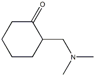 Dimethylamine methylcyclohexanone 구조식 이미지