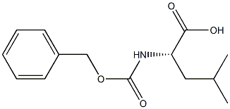 Benzyloxycarbonyl-L-leucine Structure