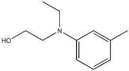 N-hydroxyethyl-N-ethyl m-toluidine 구조식 이미지