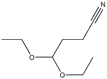 4,4-diethoxybutyronitrile Structure