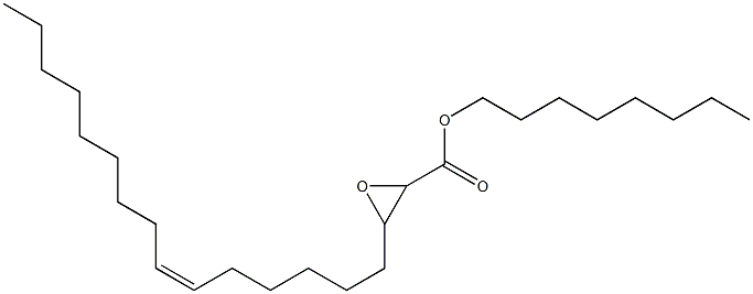 Epoxy octyl oleate Structure