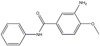 3-amino-4-methoxybenzoanilide 구조식 이미지