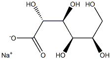 Sodium gluconate 구조식 이미지