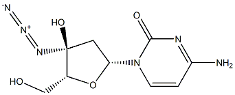 3'-azido-2'-deoxycytidine Structure