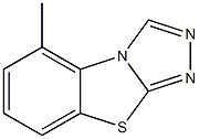 5-methyl-[1,2,4]-triazolo[3,4-B][1,3]benzothiazole 구조식 이미지