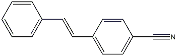4-p-cyanostyrylbenzene Structure