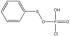 Phenylthiophosphonochloride 구조식 이미지