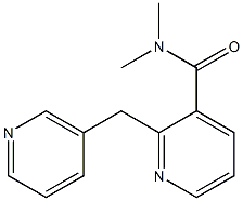 3-(N,N-dimethylcarbamoyl)-2-nicotinylpyridine 구조식 이미지