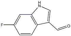 6-Fluoroindole-3-carboxaldehyde Structure