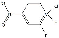 4-chloro-4,5-difluoronitrobenzene Structure