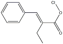 Ethyl chloro cinnamate 구조식 이미지