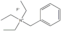 Benzyl triethyl ammonium fluoride Structure