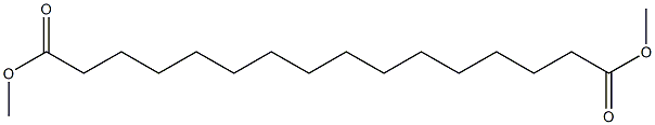 Dimethyl hexadecanedioate Structure