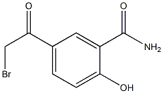 5-bromoacetyl-2-hydroxybenzamide 구조식 이미지