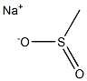 Sodium methyl sulfinate 구조식 이미지