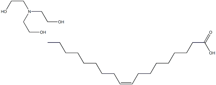 Triethanolamine oleate Structure