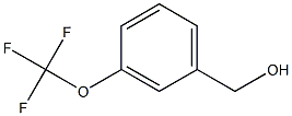 M-trifluoromethoxybenzyl alcohol 구조식 이미지