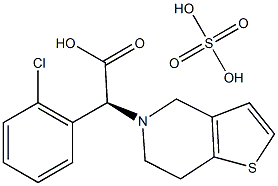 Clopidogrel sulfate Structure