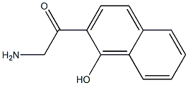 1-hydroxy-2-naphthoylmethylamine 구조식 이미지