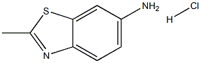 2-methyl-6-aminobenzothiazole hydrochloride 구조식 이미지