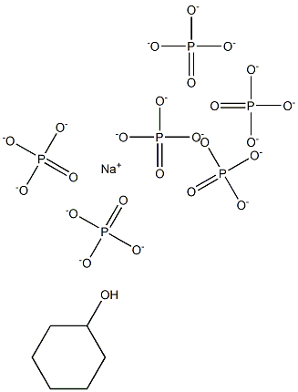 Sodium cyclohexanol hexaphosphate 구조식 이미지