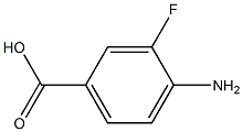 4-Amino-3-fluorobenzoic acid Structure