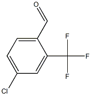 4-chloro-2-trifluoromethylbenzaldehyde 구조식 이미지
