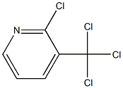 2-chloro-3-trichloromethylpyridine 구조식 이미지