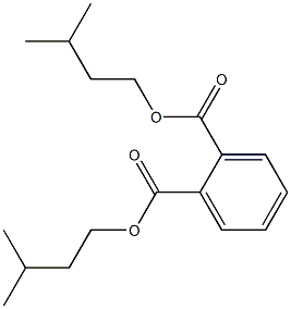 Diisoamyl phthalate Structure