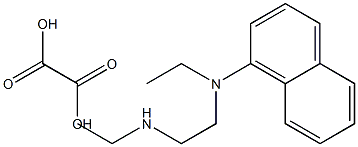 N,N-Diethyl-N,naphthylethylenediamineOxalate 구조식 이미지