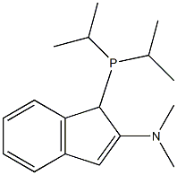 1-Di-i-propylphosphino-2-(N,N-dimethylamino)-1H-indene,99% Structure