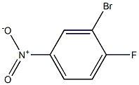 1-BROMO-2-FLUORO-5-NITROBENZENE Structure