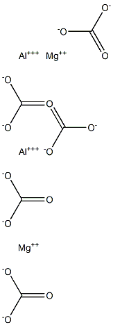 ALUMINIUMMAGNESIUMCARBONATE Structure