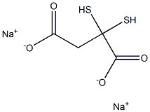 DISODIUMDIMERCAPTOSUCCINATE Structure