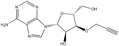 3'-O-Propargyl-D-adenosine Structure