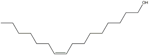 CIS,TRANS-9-HEXADECENOL Structure