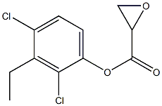 ETHYL-2,4-DICHLOROPHENYL GLYCIDATE 구조식 이미지