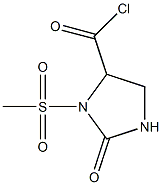 1-chloroformyl -3-methylsulfonyl-2-imidazolidone Structure