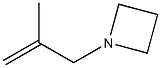 1-(2-Methyl-2-propenyl)azetidine Structure