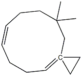 11,11-DIMETHYL-SPIRO[2,9]DODECA-3,7-DIEN 구조식 이미지